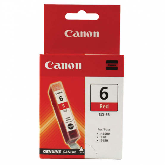 Canon BCI-6R Red Ink Cartridge (8891A002) 